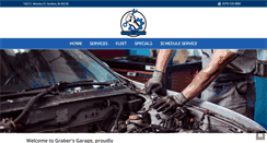 Desktop Screenshot of grabersgarage.com